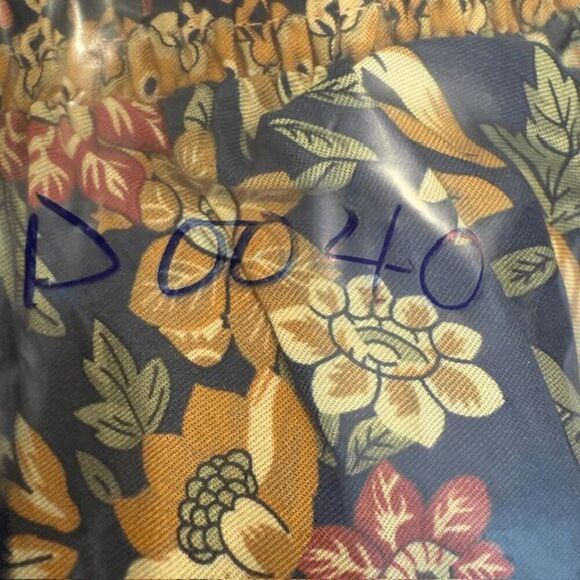 NWT Farm Rio Yolanda Maxi Skirt Anthropologie Navy Floral Print Size Small - Picture 11 of 11